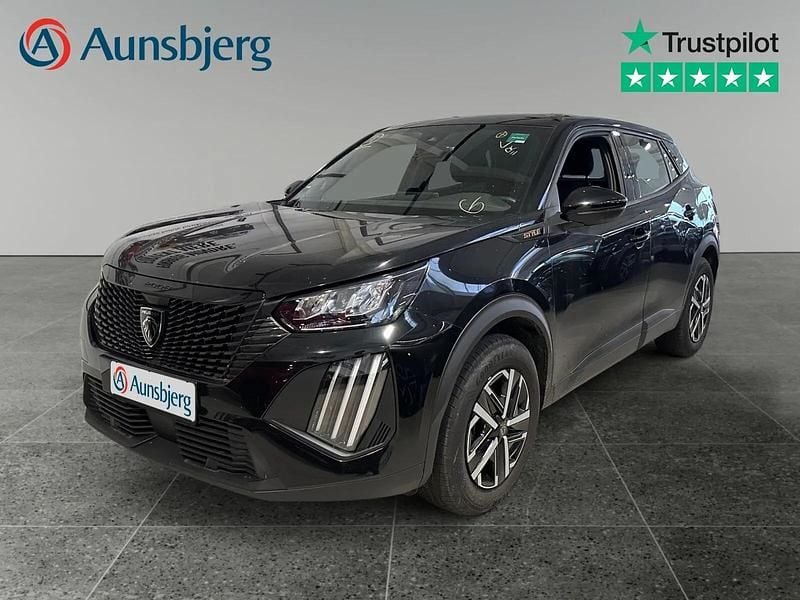 Sort Brugt 2025 Peugeot e-2008 Style SUV | 194.500 kr. (God pris) - Billede 1/4