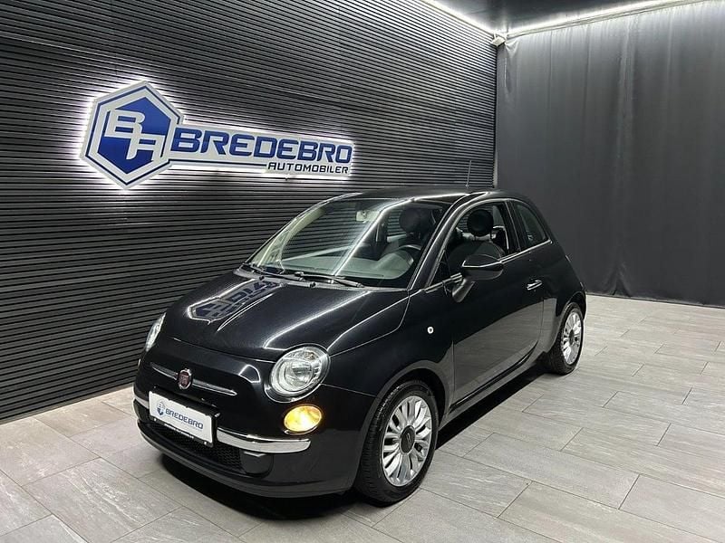 Sort Brugt 2015 Fiat 500 Lounge | 59.500 kr. (Fair pris) - Billede 1/4