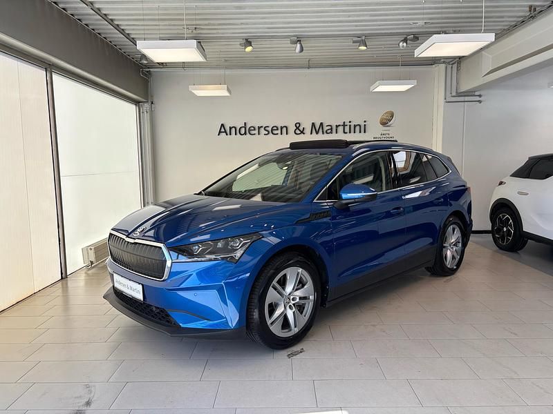 Blå Brugt 2022 Skoda Enyaq iV SUV | 279.900 kr. (Super pris) - Billede 1/4