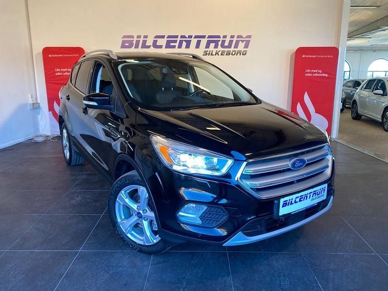 Sort Brugt 2016 Ford Kuga Titanium SUV | 169.900 kr. - Billede 1/4