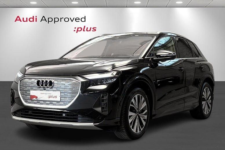 Sortmetal Brugt 2024 Audi Q4 e-tron Advanced SUV | 374.990 kr. - Billede 1/4