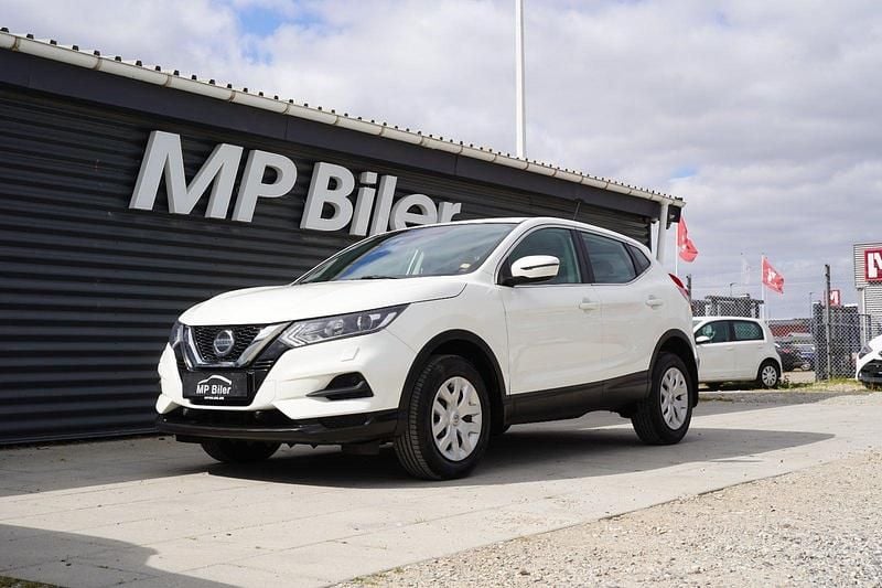 Hvidmetal Brugt 2019 Nissan Qashqai Visia SUV | 139.800 kr. (God pris) - Billede 1/4