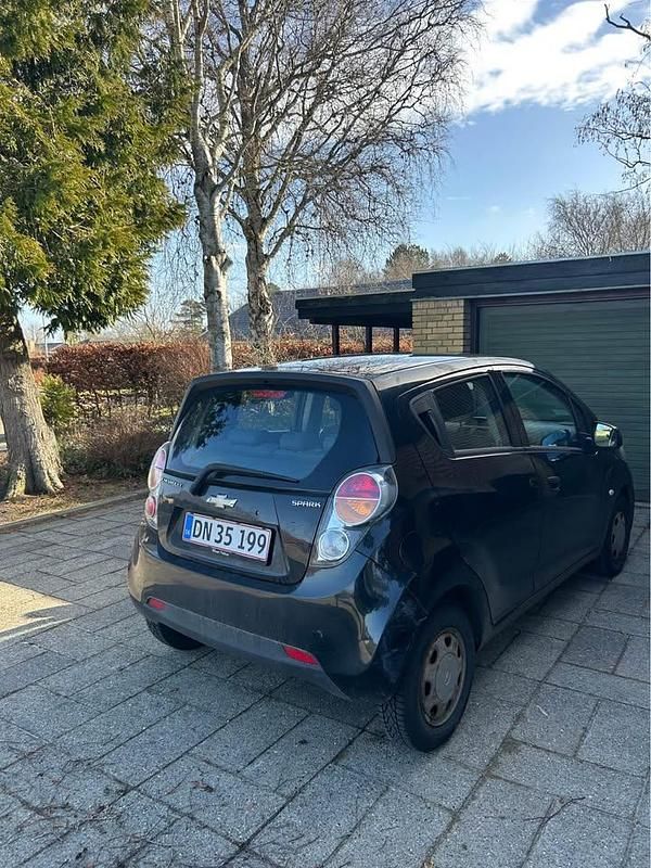 Brugt Chevrolet Spark 68 HK (50 kW) 2013 Sort Hatchback