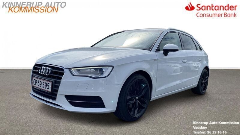Brugt 2015 Audi A3 Sportback Attraction Hatchback | 144.900 kr. - Billede 1/4