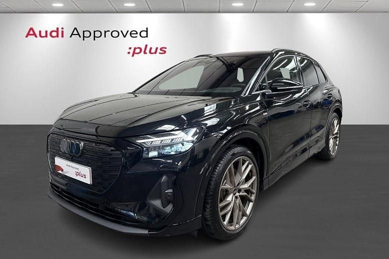Sortmetal Brugt 2024 Audi Q4 e-tron Advanced SUV | 444.900 kr. - Billede 1/4