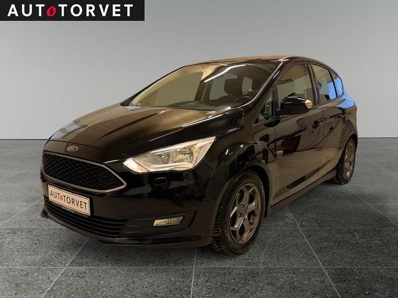 Brugt Ford C-MAX Titanium 120 HK (88 kW) 2017 Sort MPV