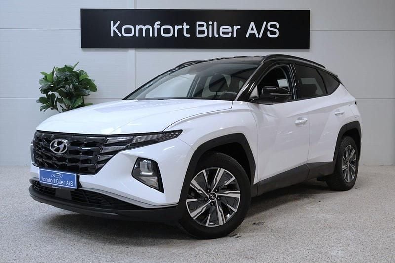 Hvid Brugt 2022 Hyundai Tucson Essential SUV | 229.900 kr. (Fair pris) - Billede 1/4