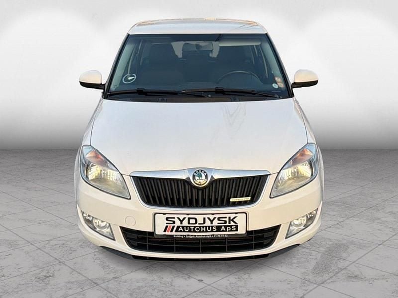 Brugt Skoda Fabia GreenLine 75 HK (55 kW) 2013 Hvid Hatchback