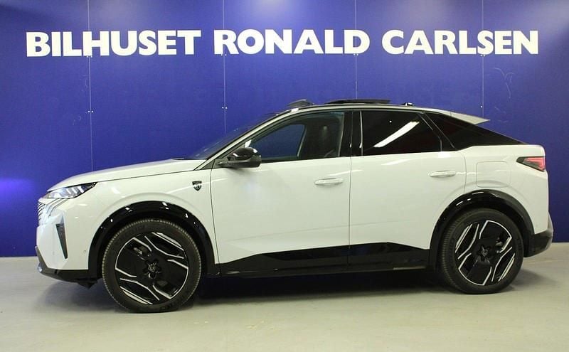 Perlemorshvid Brugt 2024 Peugeot e-3008 GT SUV | 289.900 kr. (Fair pris) - Billede 1/4