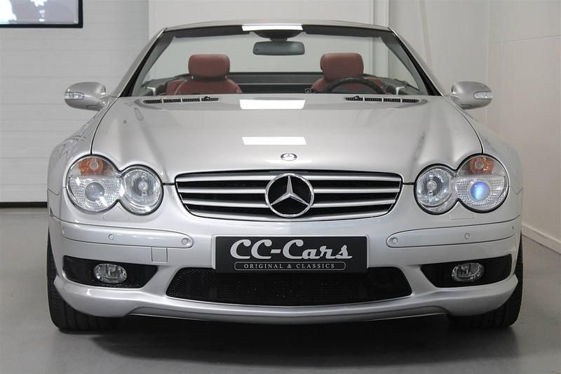 Brugt Mercedes SL55 AMG AMG 470 HK (345 kW) 2002 Sølv