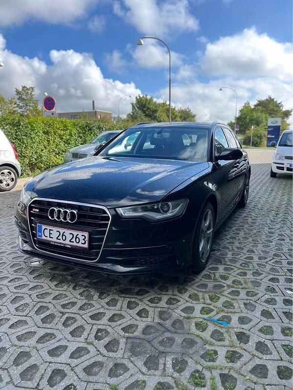 Brugt Audi A6 S-Line 177 HK (130 kW) 2014 Sort Stationcar