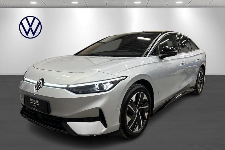 Brugt VW ID.7 Pro 210 kW (286 HK) 2024 Sølvmetal Hatchback