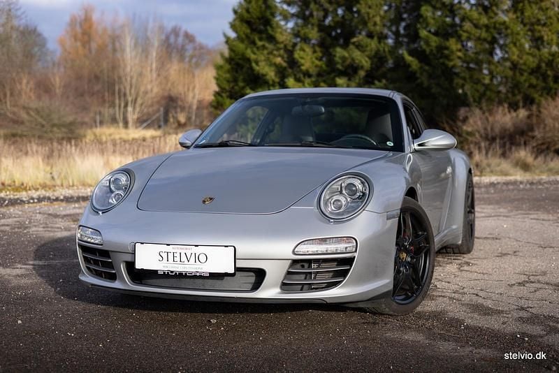 Brugt Porsche 911 Carrera 4S 385 HK (283 kW) 2009 Sølv Coupe