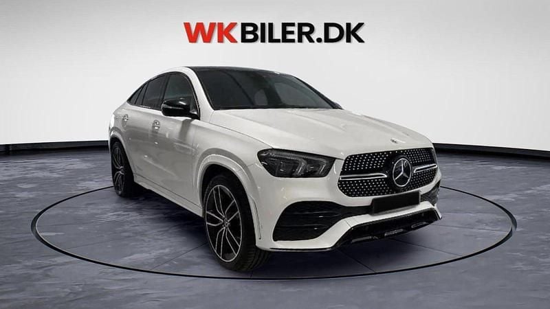 Hvidmetal Brugt 2022 Mercedes GLE350 AMG line Coupe | 959.900 kr. - Billede 1/4