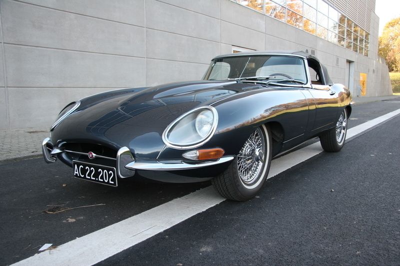 Brugt Jaguar E-Type S 265 HK (194 kW) 1966 Blå