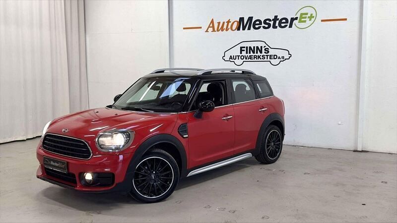 Rød Brugt 2017 Mini Cooper D Countryman SUV | 136.800 kr. - Billede 1/4