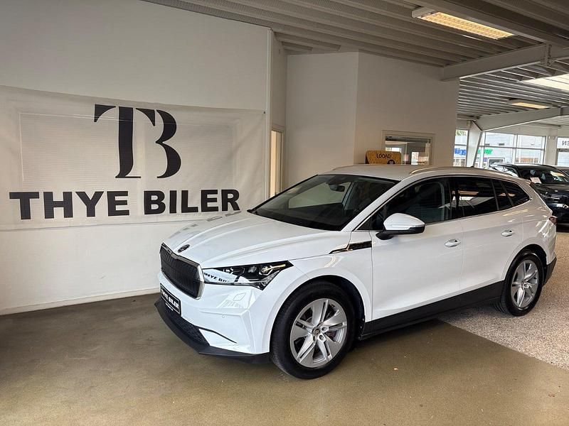 Hvidmetal Brugt 2022 Skoda Enyaq iV Loft SUV | 224.900 kr. (God pris) - Billede 1/4