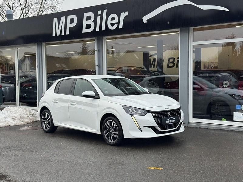 Brugt Peugeot 208 100 HK (73 kW) 2021 Hvid Hatchback