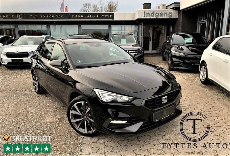 Sortmetal Brugt 2021 Seat Leon FR Stationcar | 209.800 kr. (Lidt for dyr) - Billede 1/3