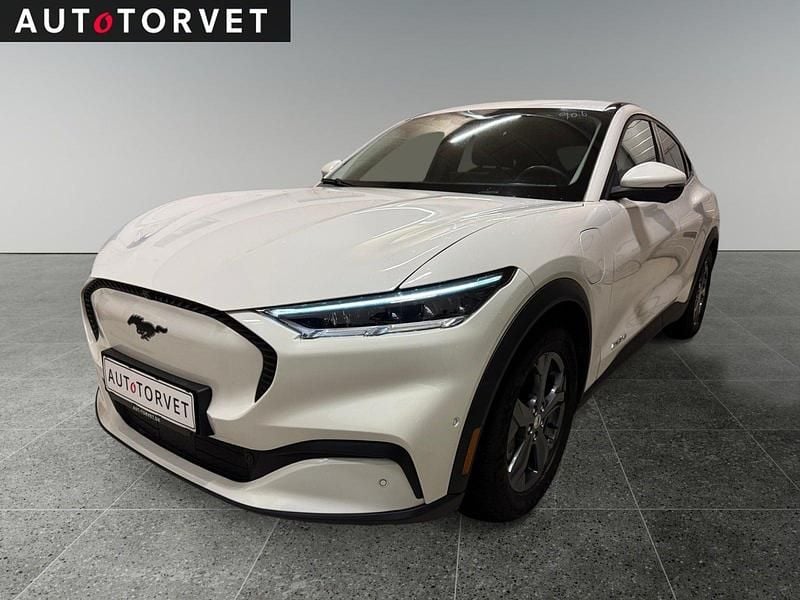 Hvid Brugt 2021 Ford Mustang Mach-E Standard Range SUV | 157.700 kr. (God pris) - Billede 1/4