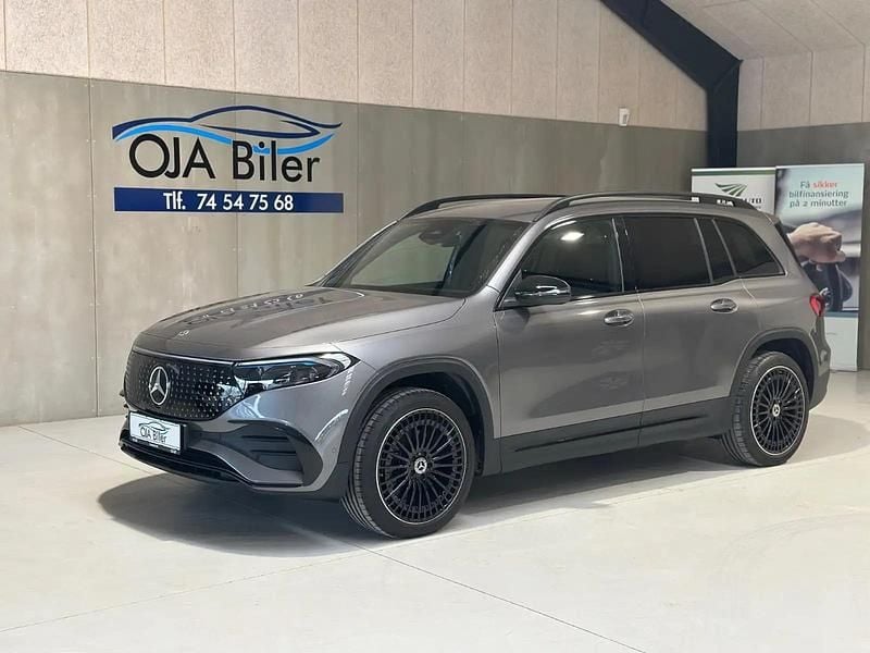 Gråmetal Brugt 2024 Mercedes EQB250+ AMG line SUV | 379.900 kr. - Billede 1/4