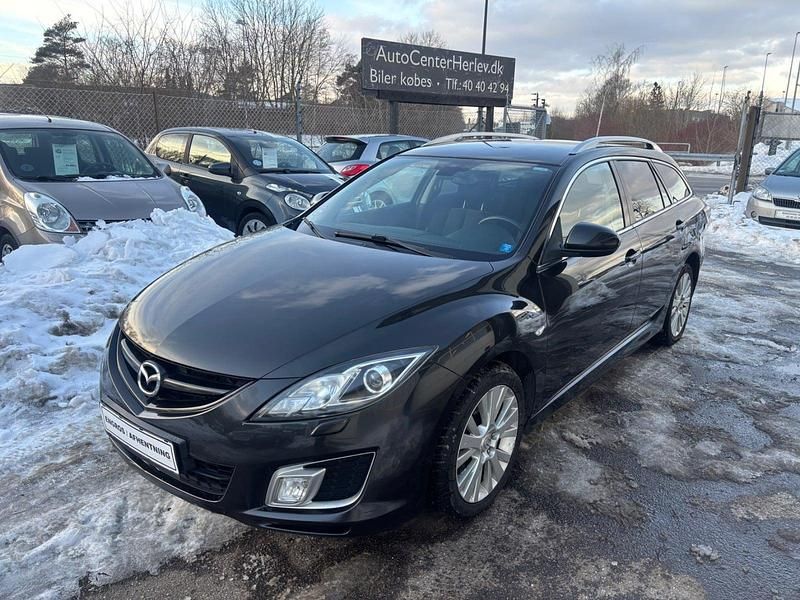Brugt Mazda 6 Comfort 140 HK (102 kW) 2009 Sortmetal Stationcar