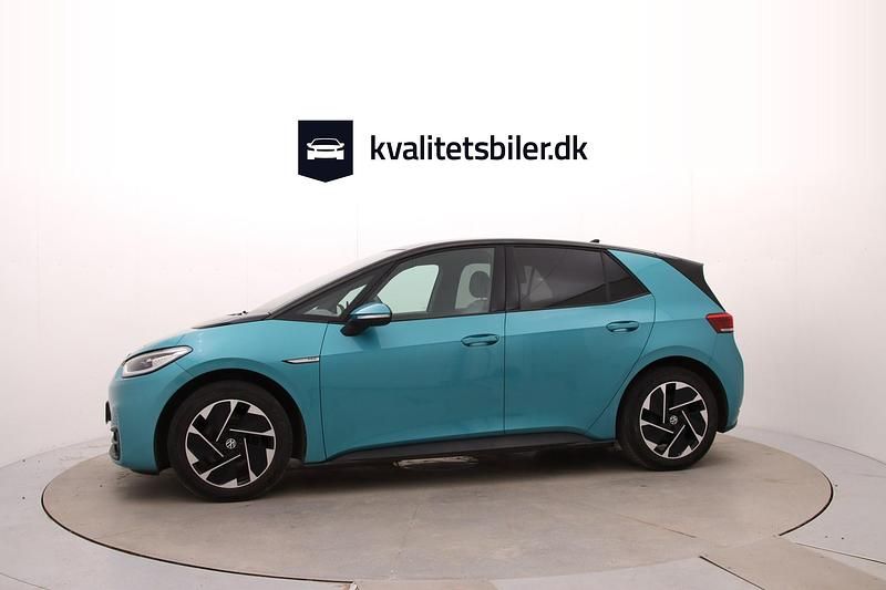 Brugt VW ID.3 Pro Performance 150 kW (204 HK) 2021 Turkis Hatchback