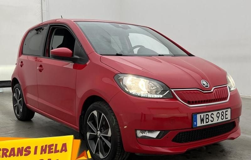 Rød Brugt 2020 Skoda Citigo-e IV Hatchback | 89.900 kr. (Fair pris) - Billede 1/3