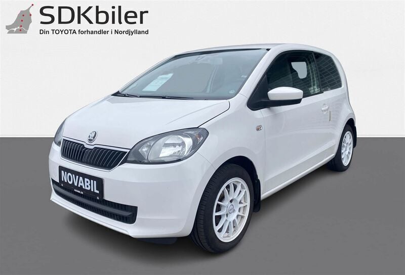 Hvid Brugt 2015 Skoda Citigo Ambition Hatchback | 59.900 kr. (God pris) - Billede 1/4
