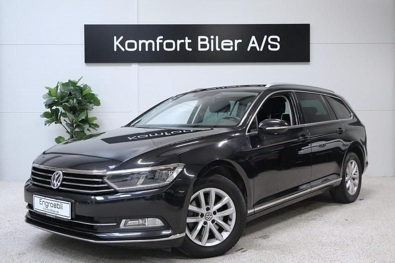Sortmetal Brugt 2015 VW Passat Comfortline Stationcar | 114.900 kr. (Fair pris) - Billede 1/4