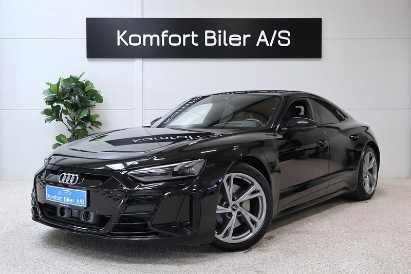 Sortmetal Brugt 2022 Audi e-tron GT quattro Sedan | 474.800 kr. - Billede 1/4
