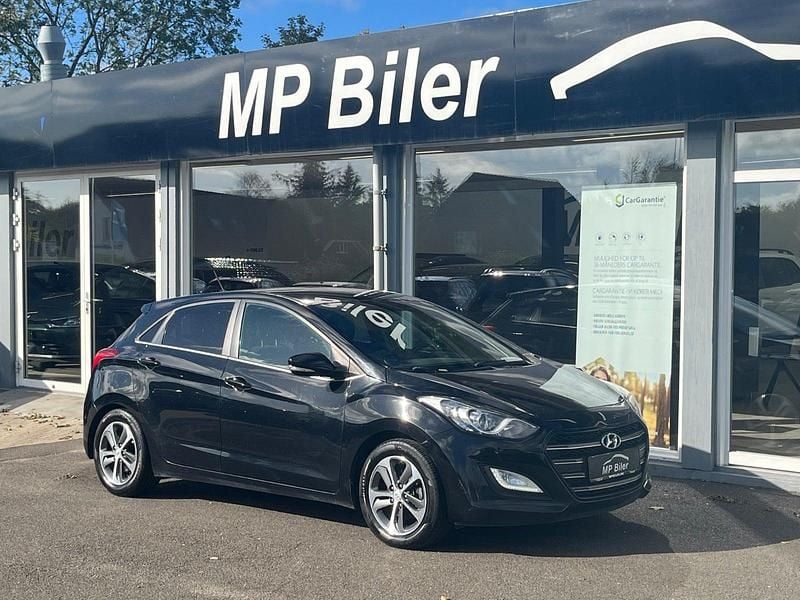 Sort Brugt 2016 Hyundai i30 Hatchback | 49.900 kr. (God pris) - Billede 1/4
