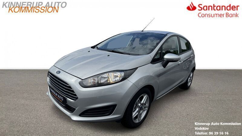 Sølv Brugt 2013 Ford Fiesta Trend Hatchback | 49.900 kr. (Fair pris) - Billede 1/4
