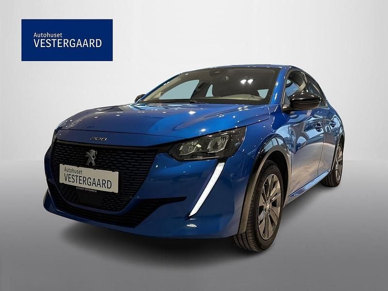 Brugt Peugeot e-208 Allure 100 kW (136 HK) 2023 Blå Hatchback