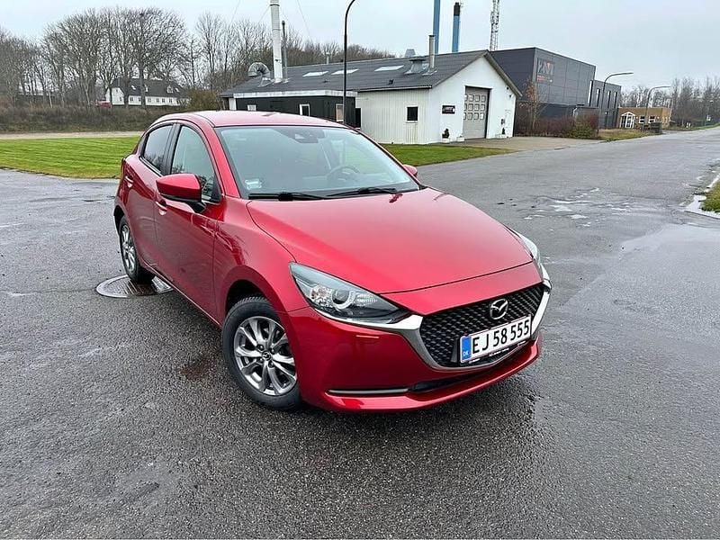 Rød Brugt 2020 Mazda 2 Hatchback | 94.900 kr. (Fair pris) - Billede 1/4