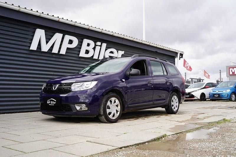 Blå Brugt 2017 Dacia Logan Lauréate Sedan | 79.900 kr. (Fair pris) - Billede 1/4