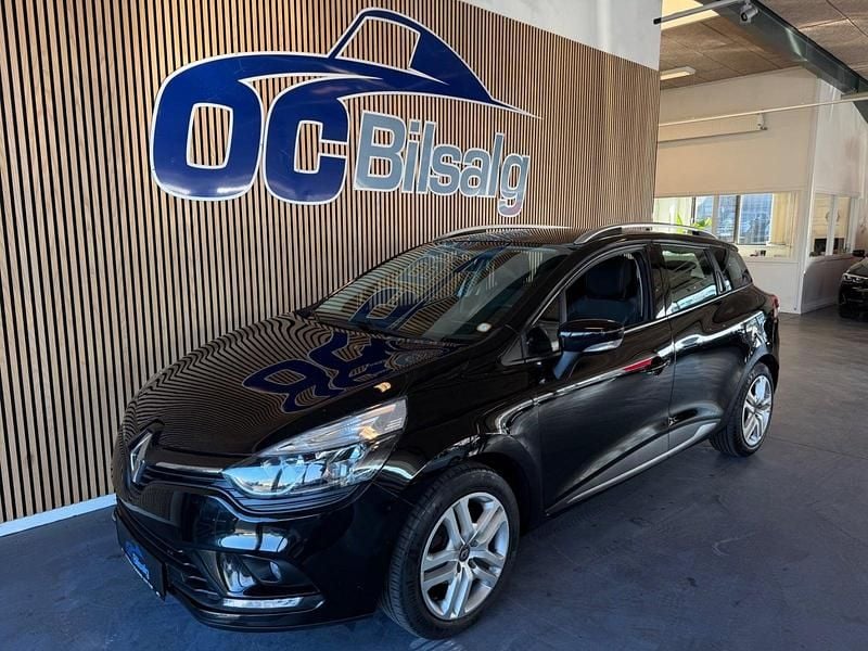 Brugt Renault Clio GrandTour Expression 90 HK (66 kW) 2017 Sort Stationcar