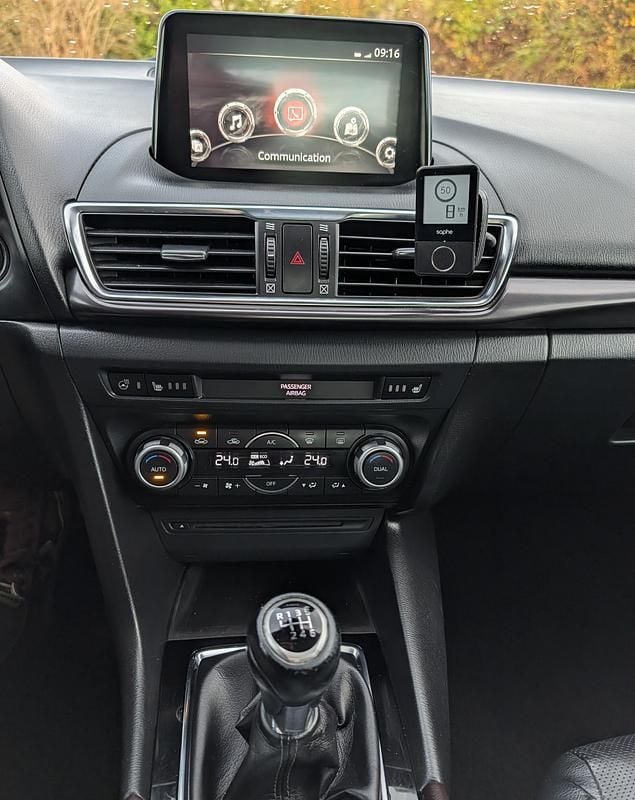 Rød Brugt 2019 Mazda 3 Optimum Sedan | 149.600 kr. (Fair pris) - Billede 1/8