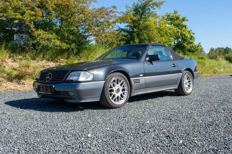 Grå Brugt 1992 Mercedes SL500 Cabriolet | 289.800 kr. - Billede 1/1