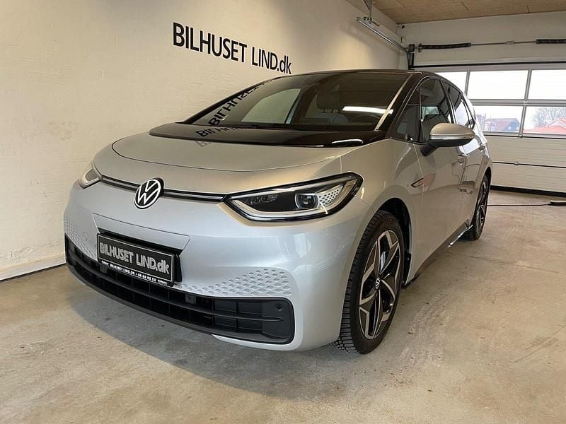 Sølvmetal Brugt 2021 VW ID.3 Pro Hatchback | 187.900 kr. (Fair pris) - Billede 1/4
