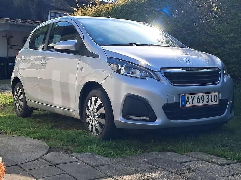 Grå Brugt 2016 Peugeot 108 Hatchback | 47.900 kr. (Super pris) - Billede 1/4