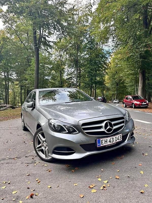 Grå Brugt 2014 Mercedes E350 Sedan | 145.000 kr. (Super pris) - Billede 1/4