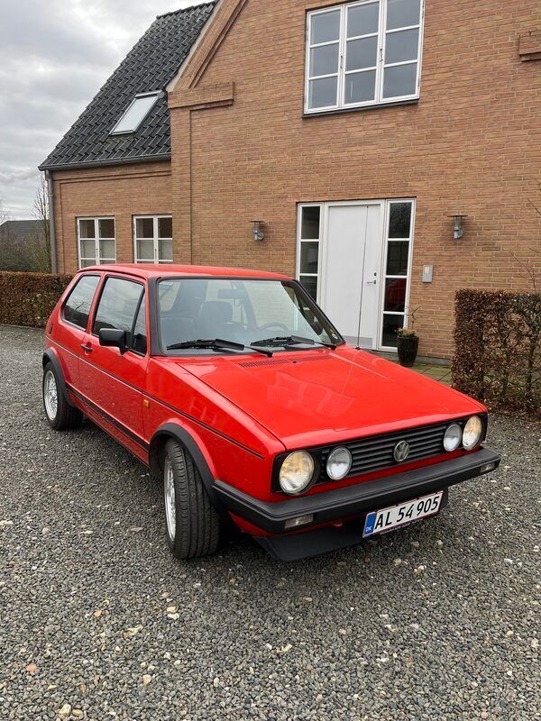 Rød Brugt 1983 VW Golf II GTI | 140.000 kr. - Billede 1/4
