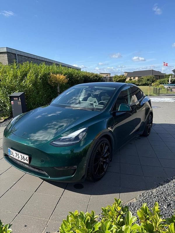 Grøn Brugt 2022 Tesla Model Y Performance SUV | 279.000 kr. (Fair pris) - Billede 1/4