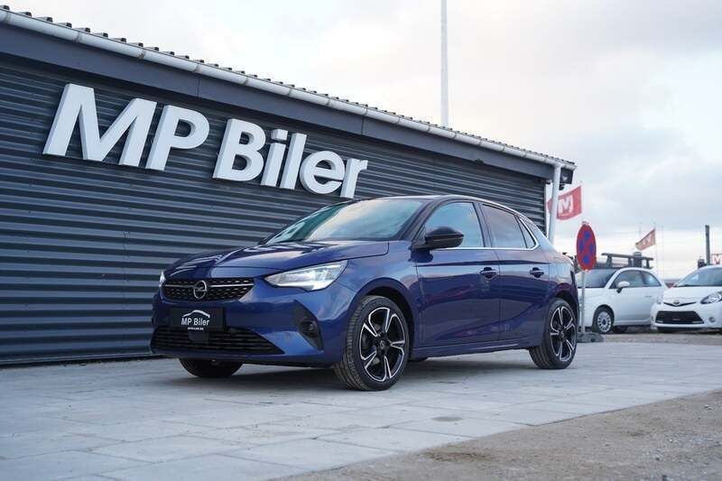 Blåmetal Brugt 2021 Opel Corsa Sport Hatchback | 114.900 kr. (Fair pris) - Billede 1/4