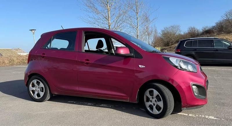 Brugt Kia Picanto 68 HK (50 kW) 2014 Lilla/violet Hatchback