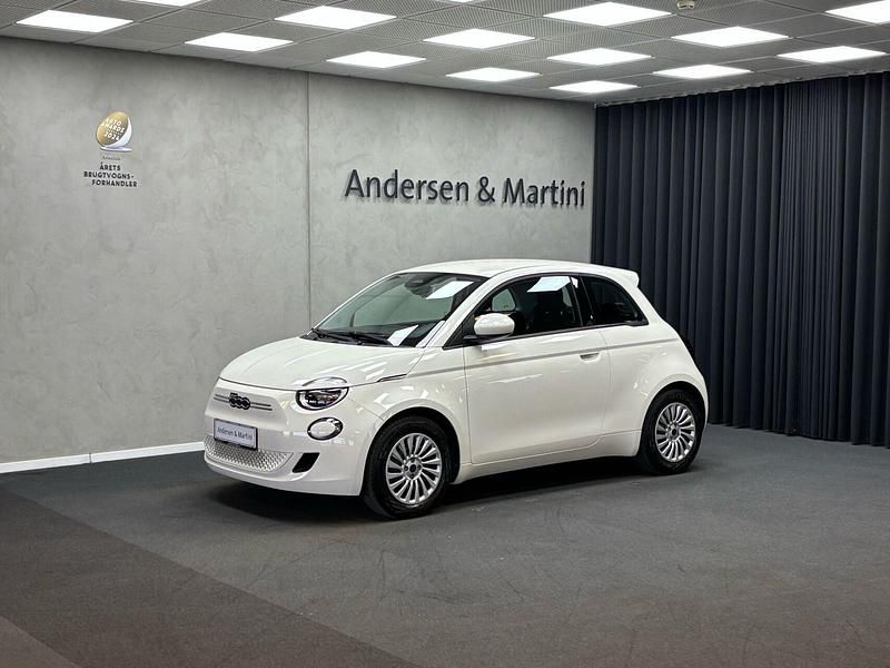 Sort Brugt 2023 Fiat 500e Action Hatchback | 94.800 kr. (Fair pris) - Billede 1/4