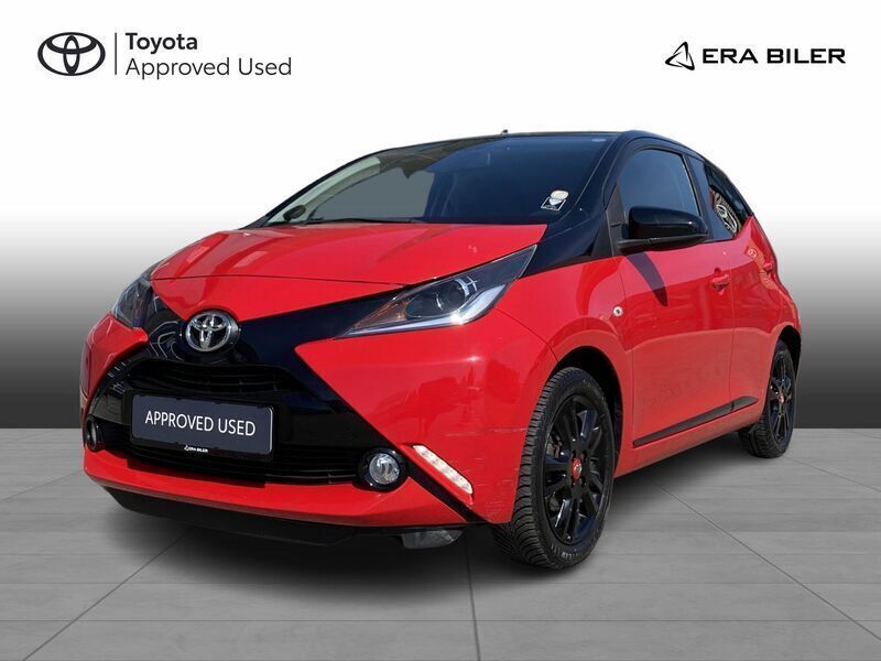 Rød Brugt 2017 Toyota Aygo X-cite Hatchback | 79.900 kr. (Fair pris) - Billede 1/4