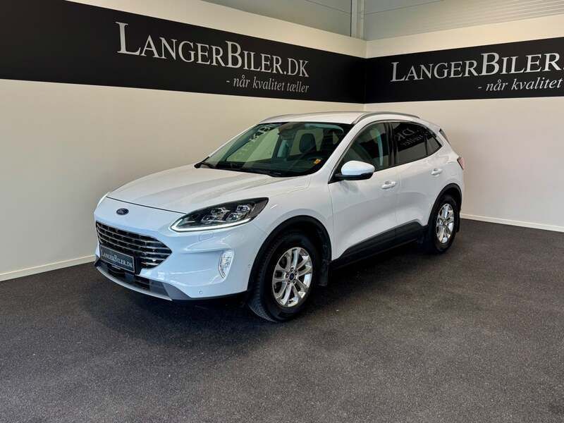 Hvid Brugt 2021 Ford Kuga Titanium X SUV | 279.500 kr. (Dyr) - Billede 1/4