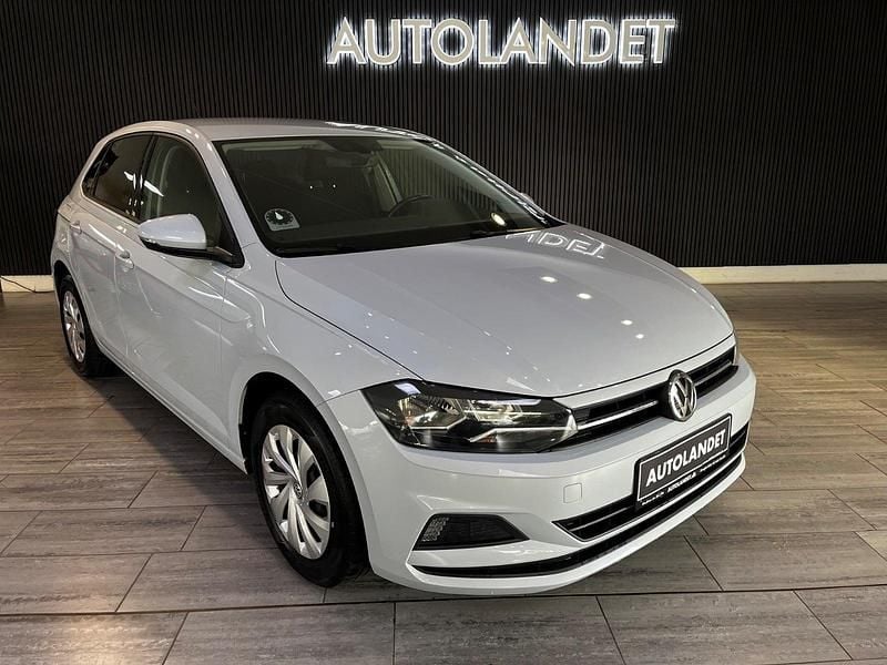 Hvid Brugt 2019 VW Polo Comfortline Hatchback | 129.800 kr. (God pris) - Billede 1/4